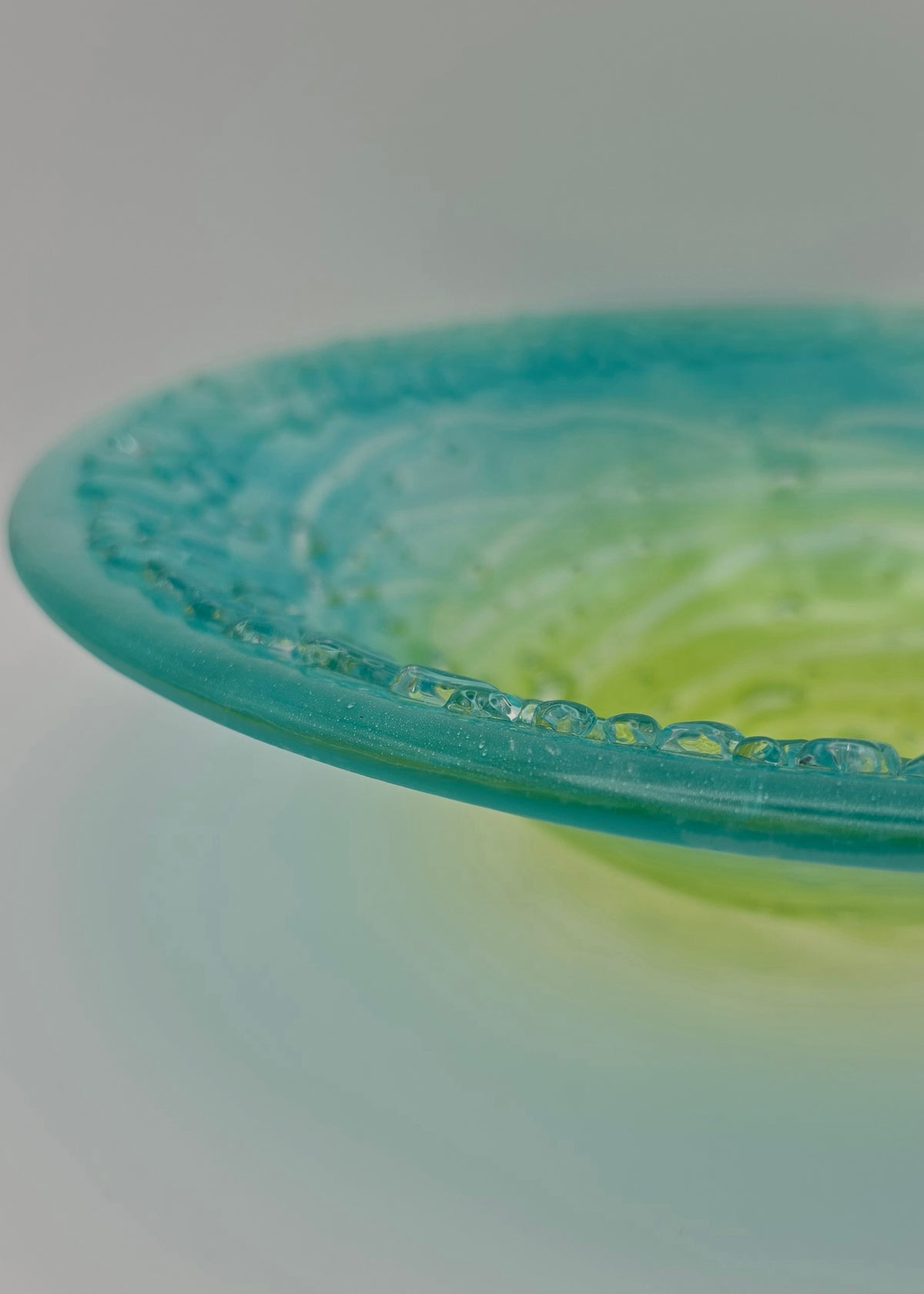 Signature whirlpool fused glass bowl