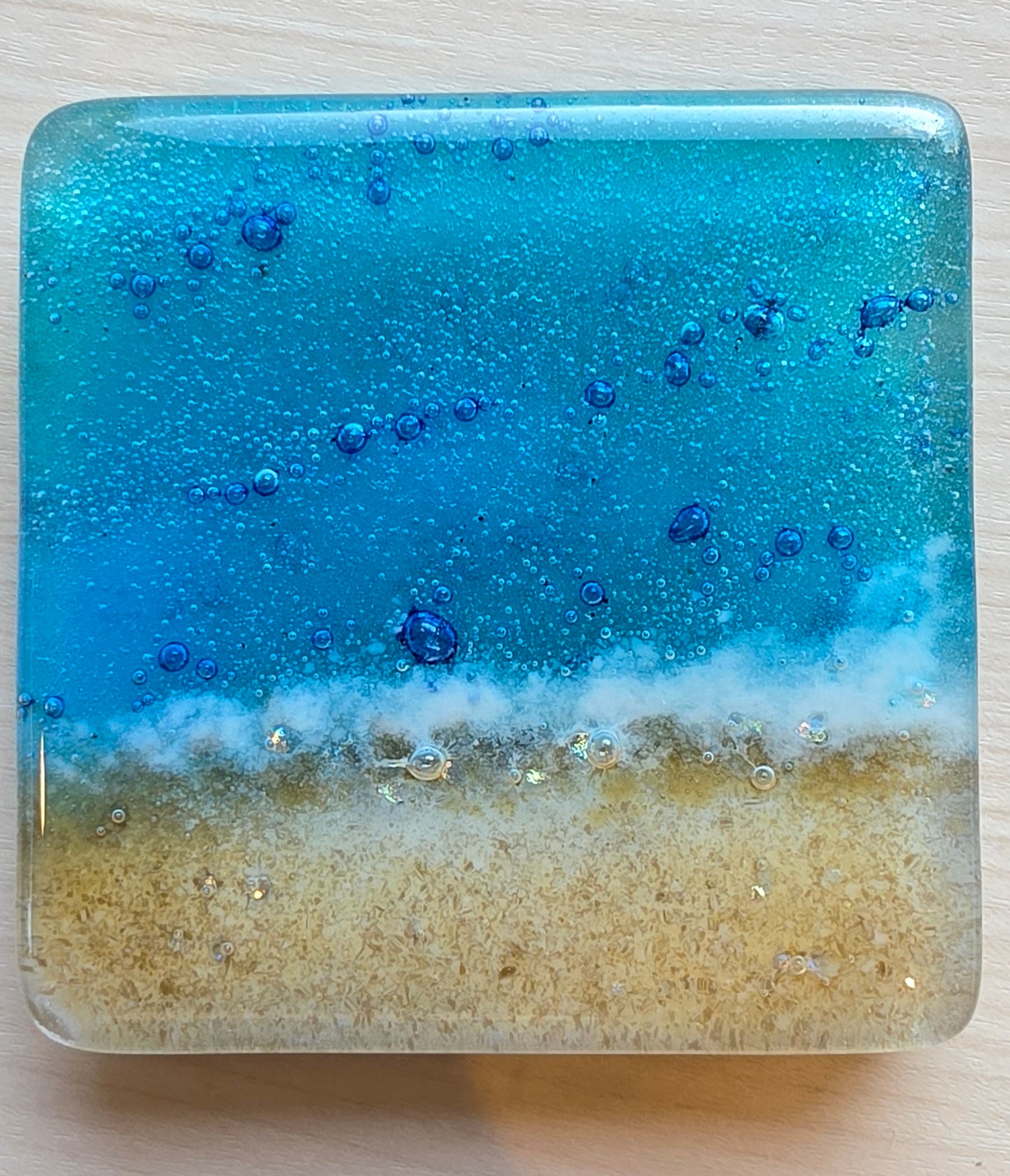 Tresco Coasters Handmade Fused Glass