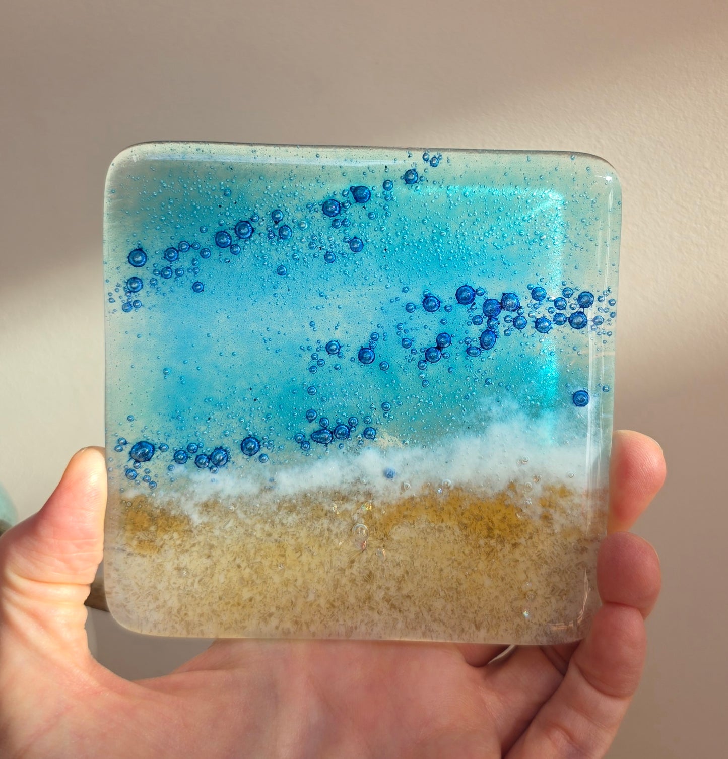 Tresco Coasters Handmade Fused Glass